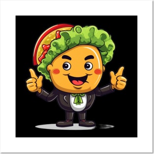 kawaii Taco T-Shirt cute potatofood Posters and Art